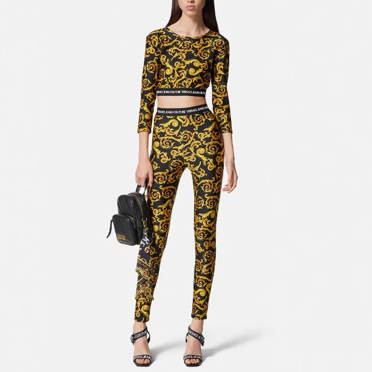 VERSACE JEANS COUTURE SS23 Casual Pants Women's Multicolor-1