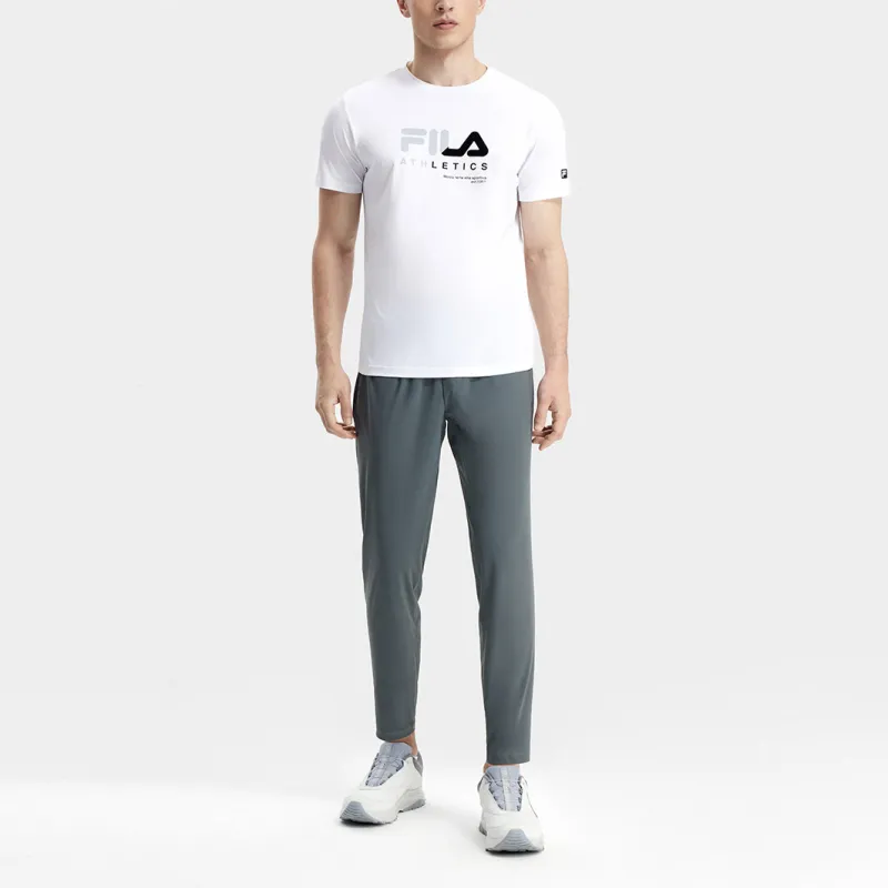 FILA Knitted Sweatpants Men's Monsoon Gray-3