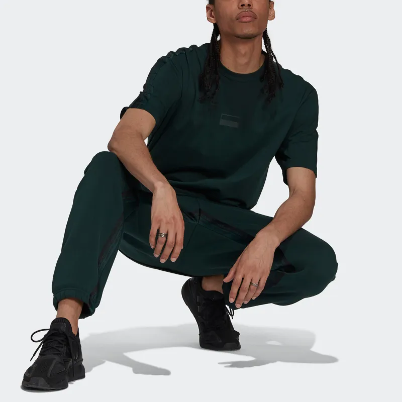 Adidas Originals Drop Shoulder Sleeve T Shirt Unisex Jasper-1