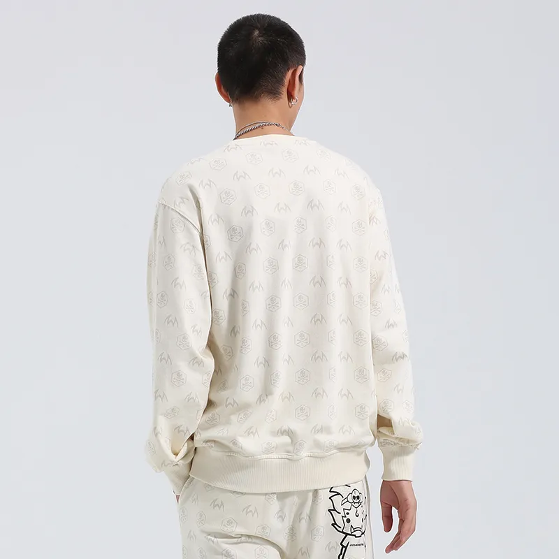 ONIARAI Nasapanda FW21 Crew Neck Loose Fit Sweatshirt Men's-9