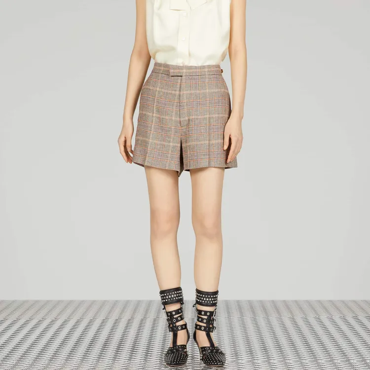 GUCCI Casual Shorts Women's Brown-1