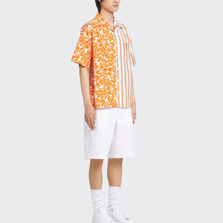 PRADA Shirts Men Orange-3