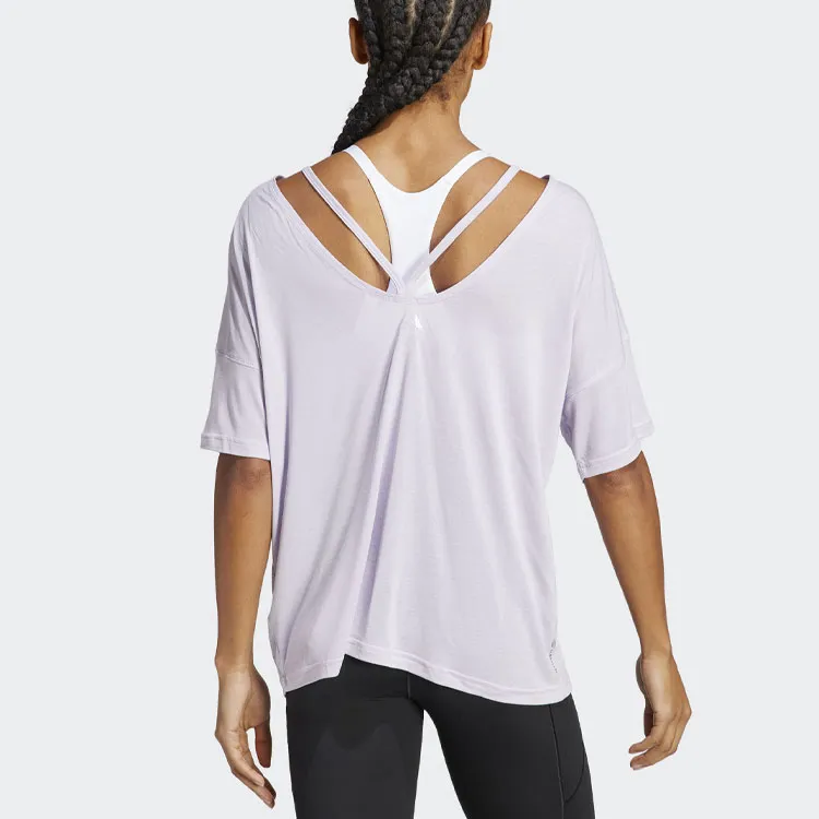 Adidas T Shirts Women's Purple-5
