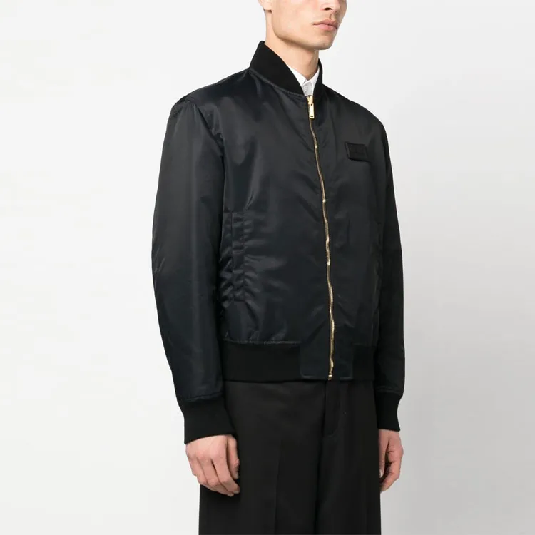 VERSACE Jackets Men Black-3