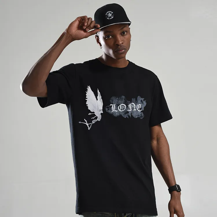 VLONE Big Logo Series T Shirts Unisex 2 Pack Black+White-2