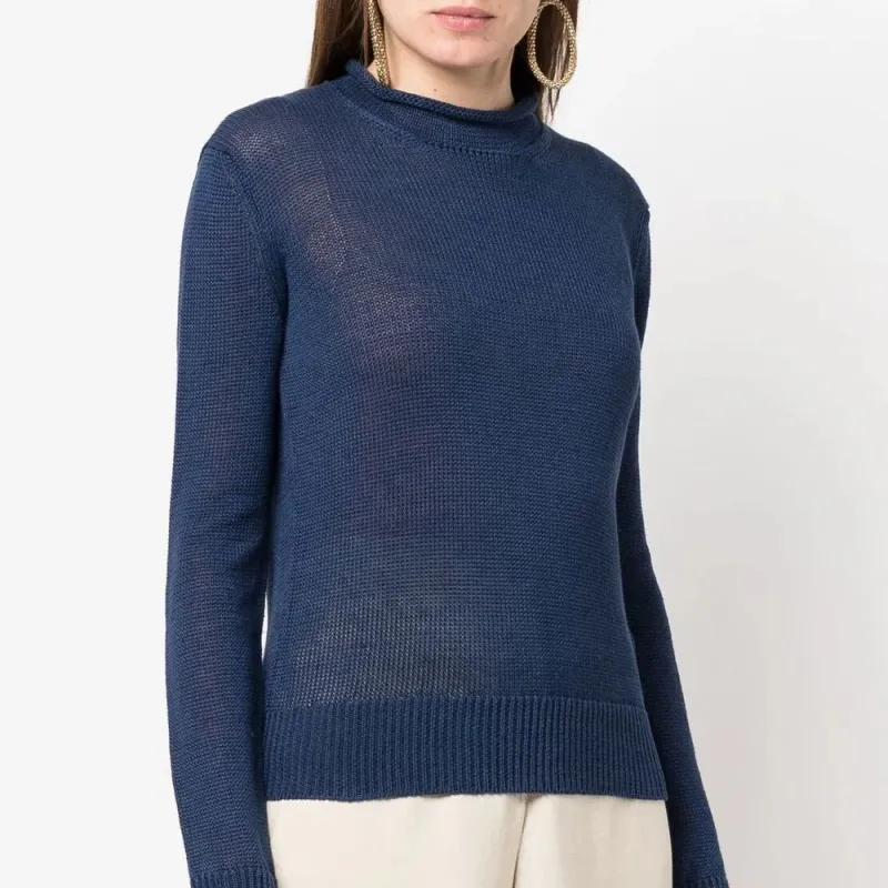 Ralph Lauren Collection Ribbed knit Long sleeved Pullover-3