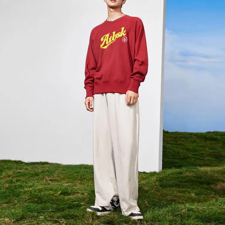 ANTA Sweatshirts Unisex Dark Rosy Red-2