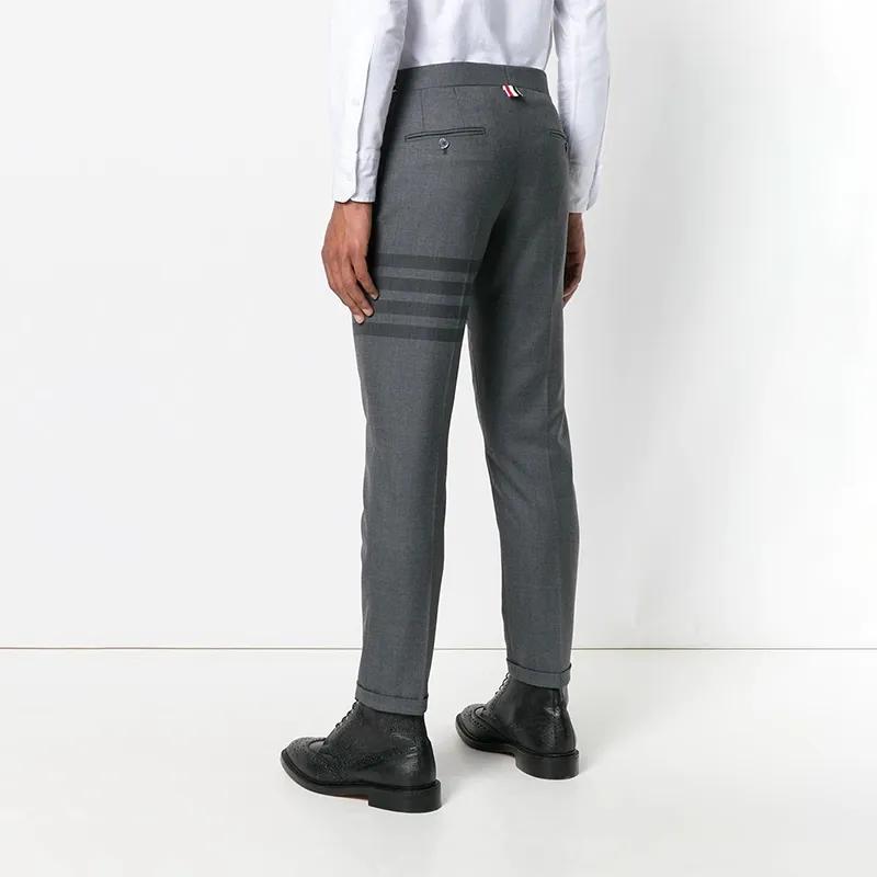 THOM BROWNE 4 Bar Skinny Fit Trouser-4