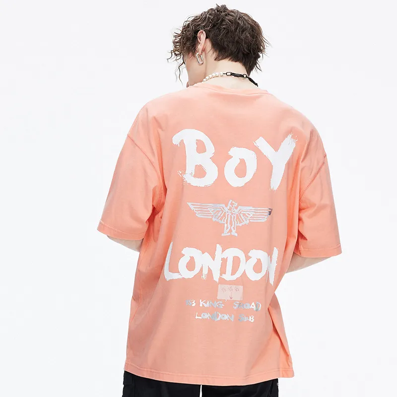 Boy London T Shirt Unisex Orange-6