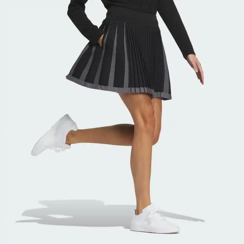 Adidas Casual Short Skirts Women's Black-3