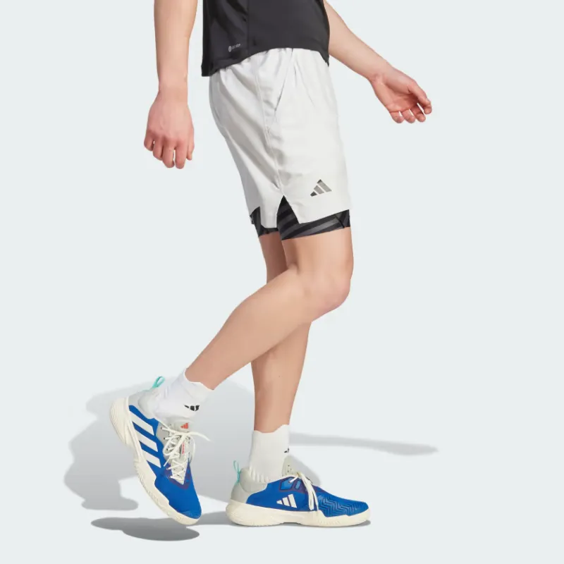 Adidas AEROREADY Sports Shorts Men White-5