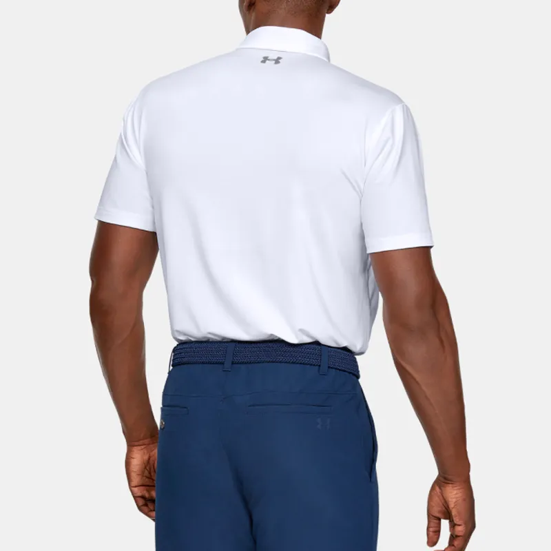 Under Armour Polo Shirt Men's White-3