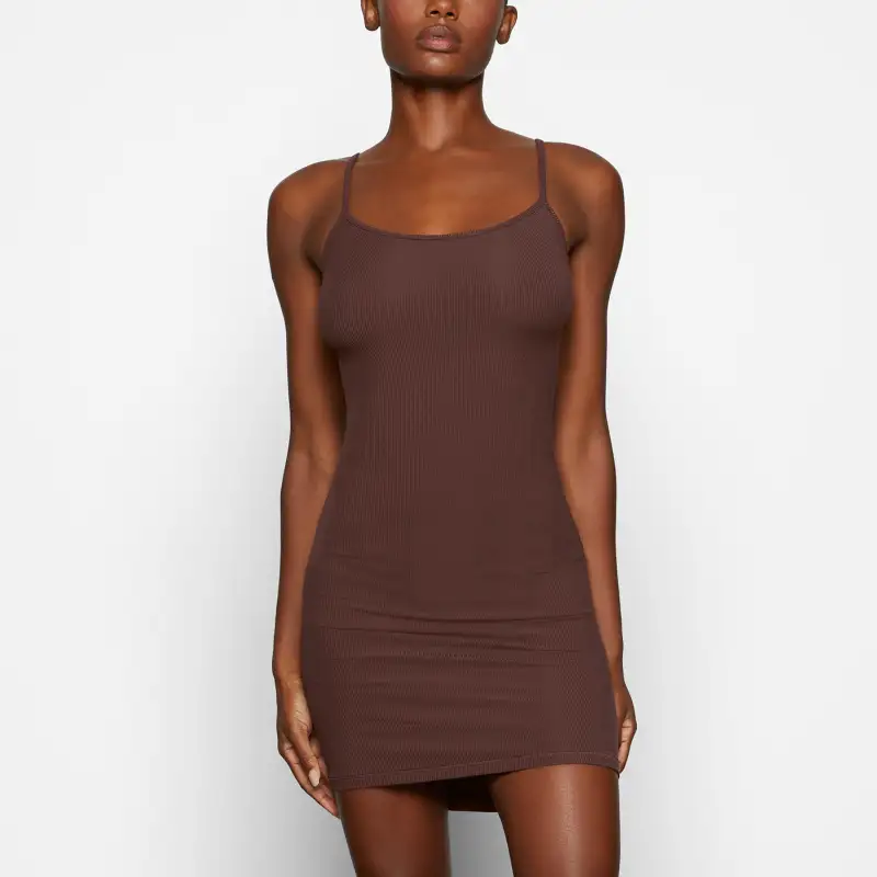 Skims Slip Dresses Women's Cocoa/COCOA-1