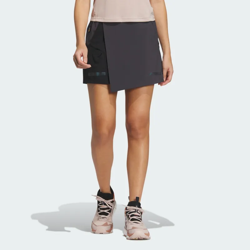 Adidas Casual Short Skirts Women's Black-1