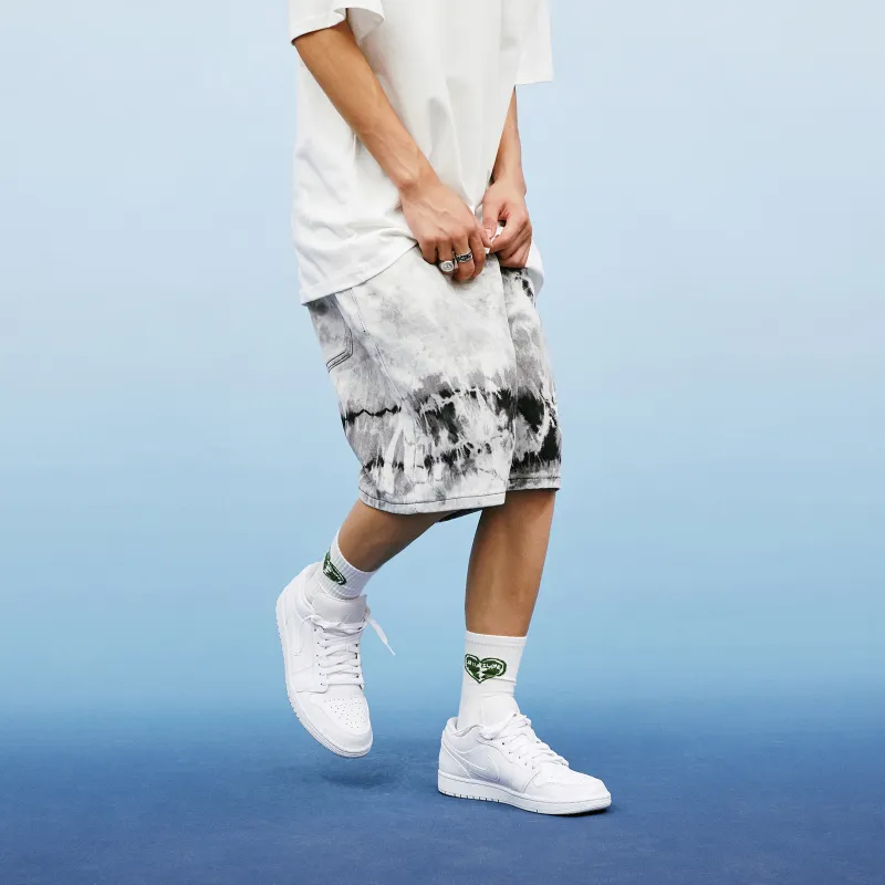 A11SLAVE Loose Fit Shorts Unisex White-7
