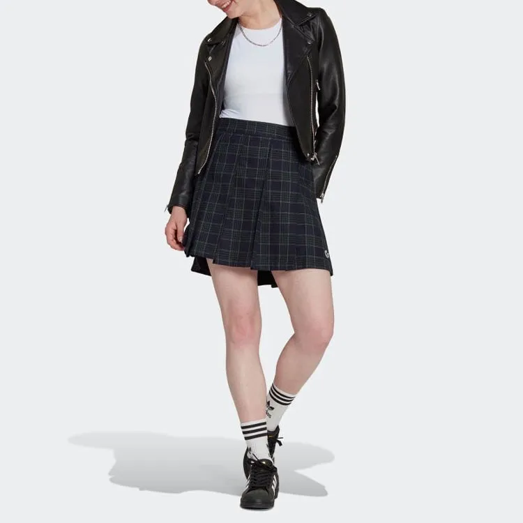 Adidas Casual Short Skirts Women's Black-2