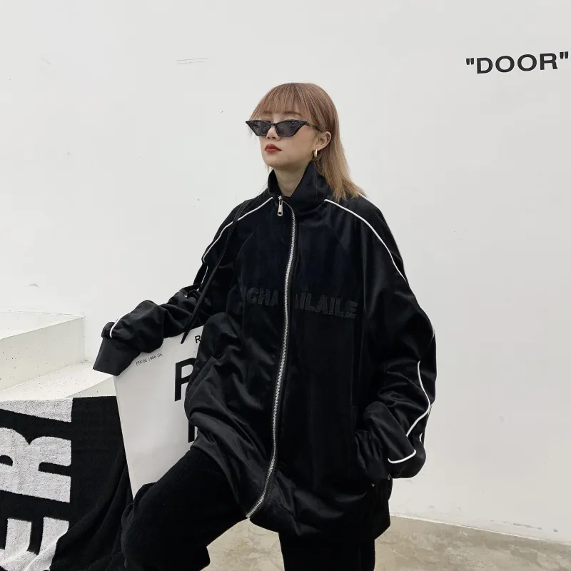 FEICHAI Jackets Unisex Black-3