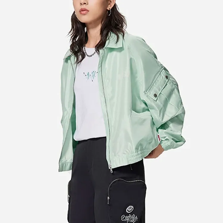 LiNing Badfive Jacket Women's Water Wave Green-2
