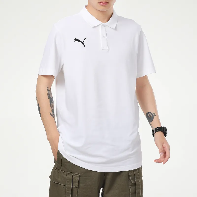 PUMA Polo Shirts Men White-2