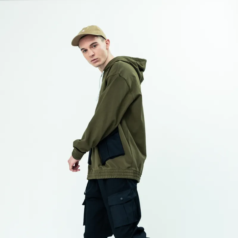 Champion Sweatshirt Unisex Olive Green-3