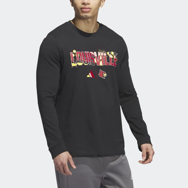 Adidas T-Shirts Men Black Yellow-3