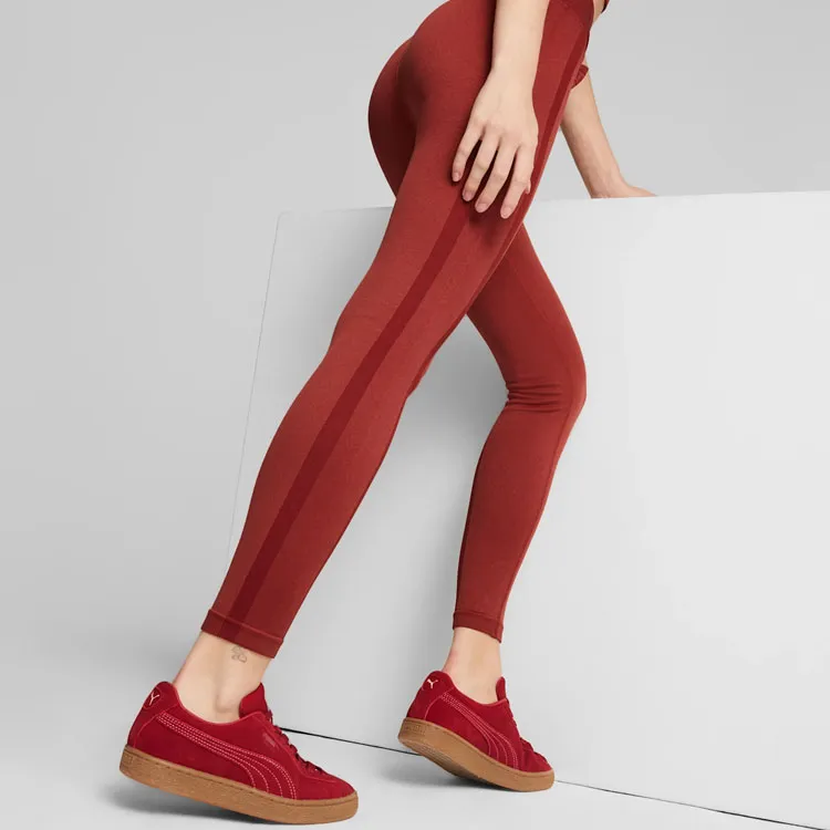Vogue X PUMA Knitted Sweatpants Women's Red-4