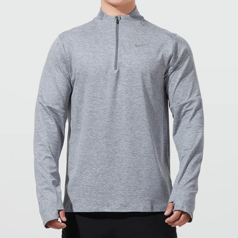 Nike T Shirts Men Light Gray-2