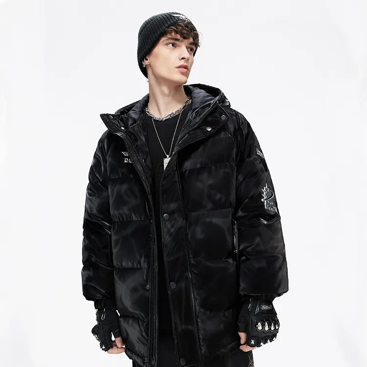 Three body X Boy London Down Jackets Unisex Black-2