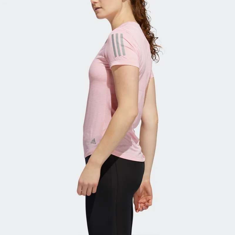 Adidas Regular T Shirt Women's Pink-4