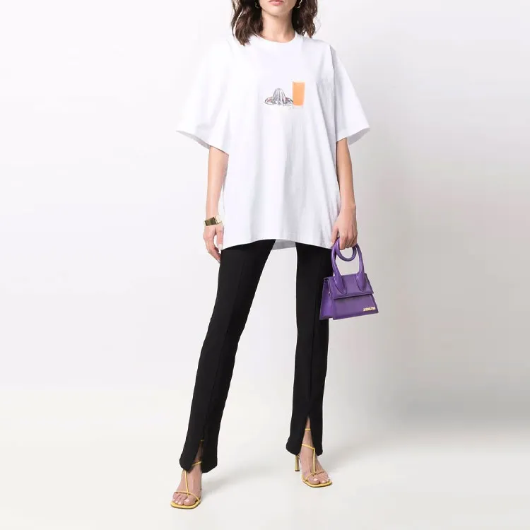 Jacquemus Le T shirt Succo Orange Juice T shirt-1