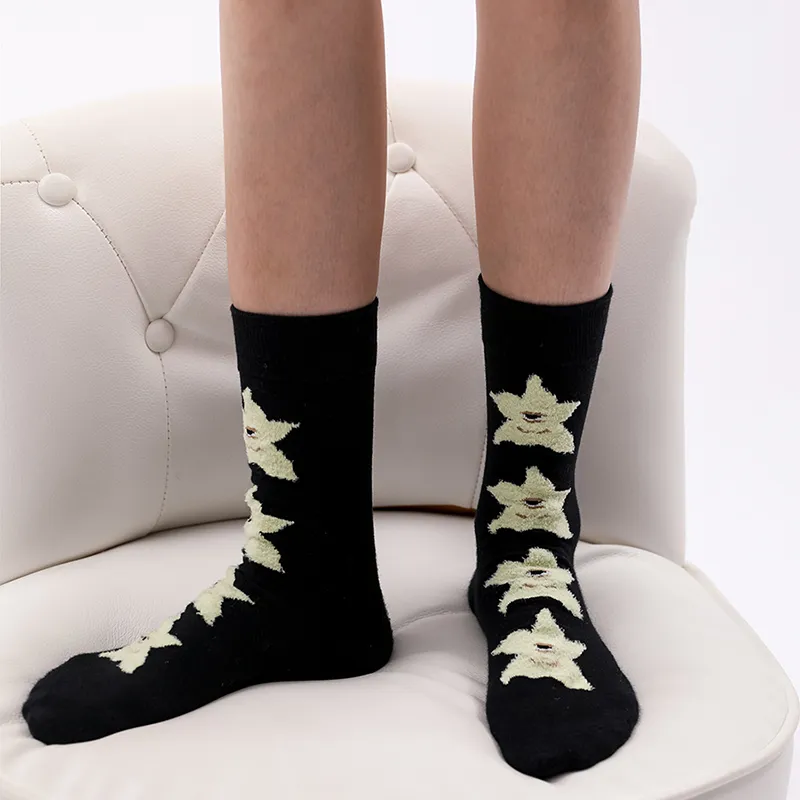 TOOCI Unisex Mid Calf Socks-4
