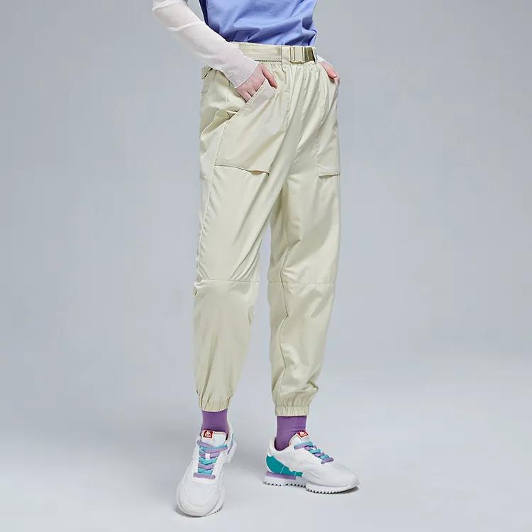 Kappa Sweatpants Summer Women's Yellow-2
