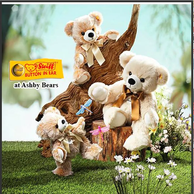 Steiff Steff Bobby Dangling Teddy Bear Dolls Plush Doll 40cm High-1