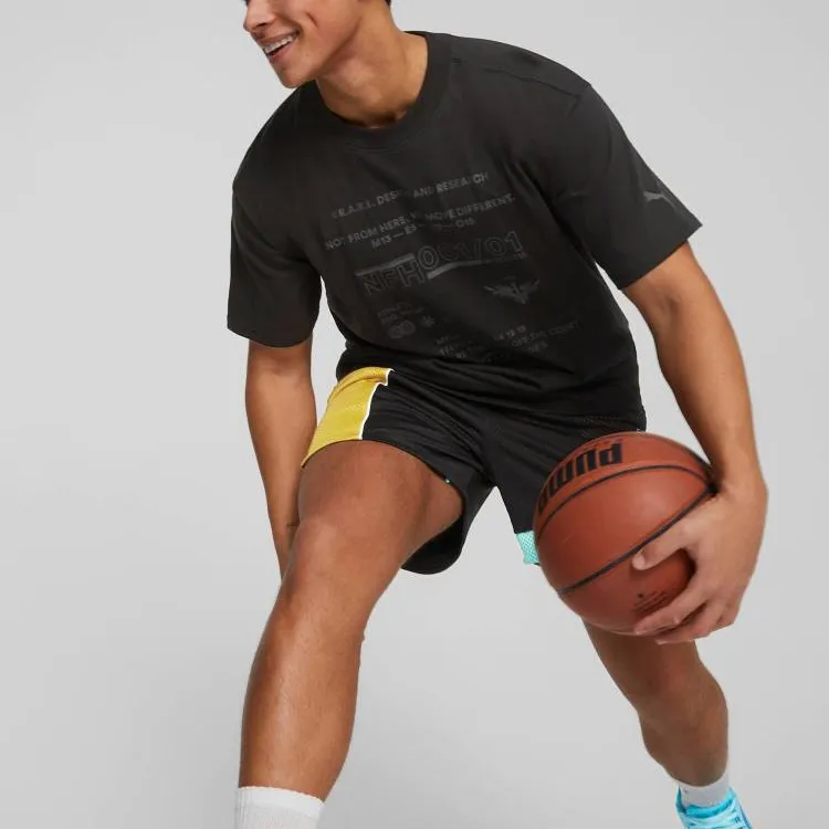 PUMA x MELO BOXY TEE T Shirt Men's Black-2