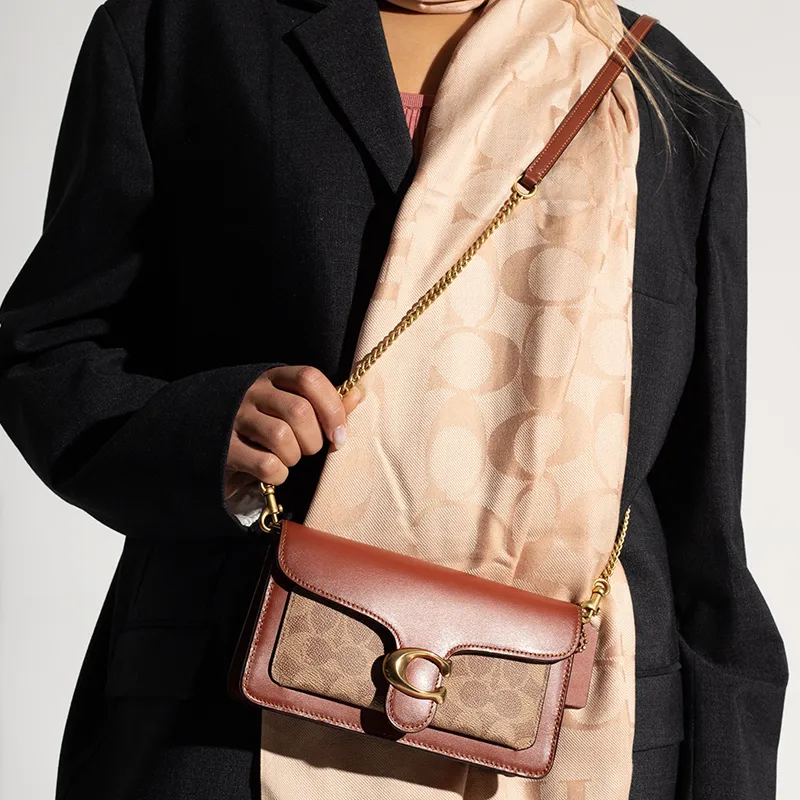 COACH Tabby 20 Logo-plaque Crossbody Bag-3