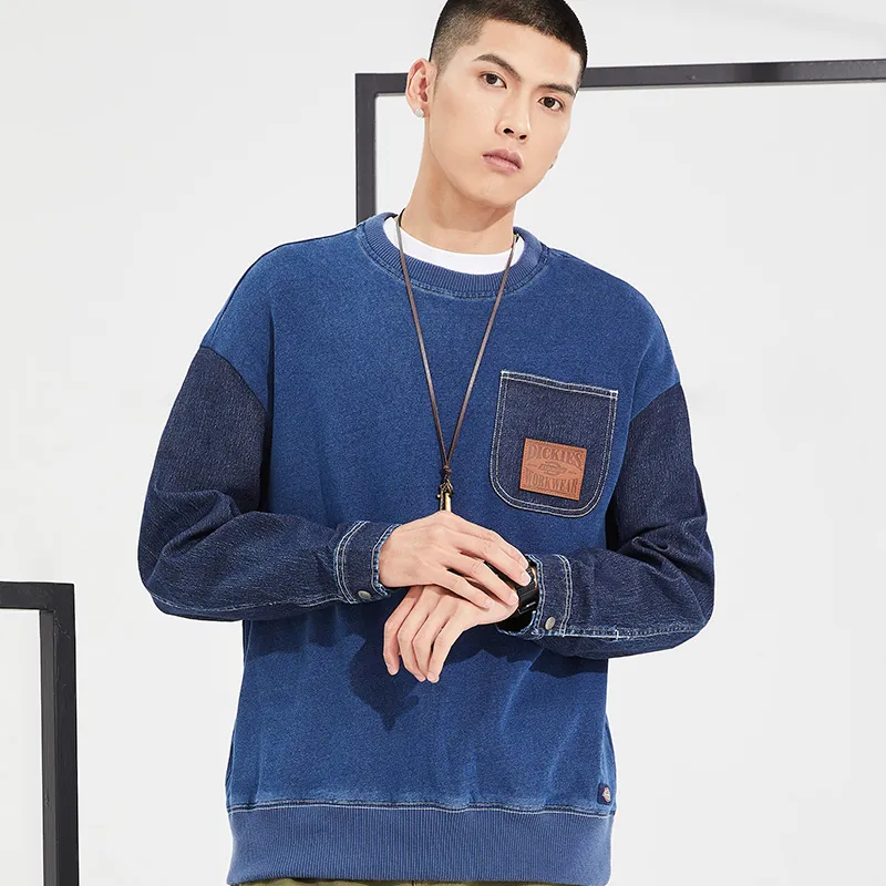 Dickies Sweatshirts Unisex Indigo-3