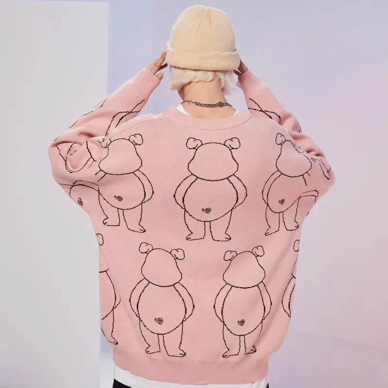 Suamoment Sweaters Unisex-11