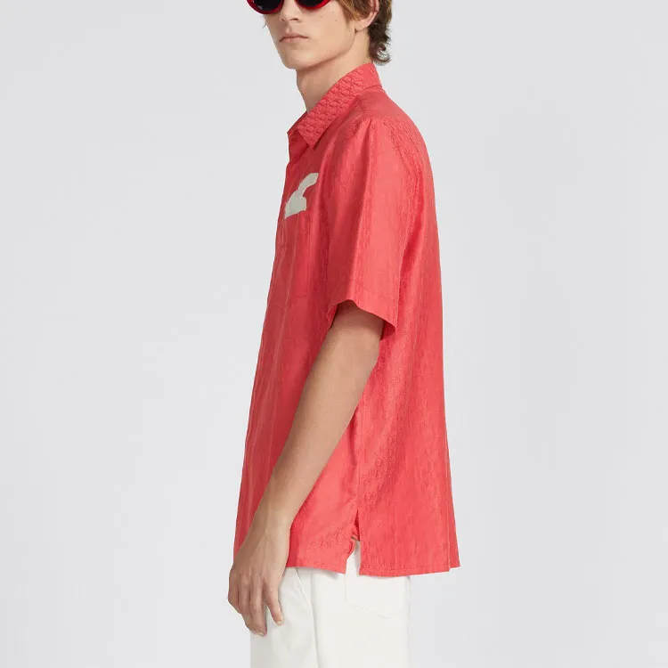 DIOR Shirts Men Red-5