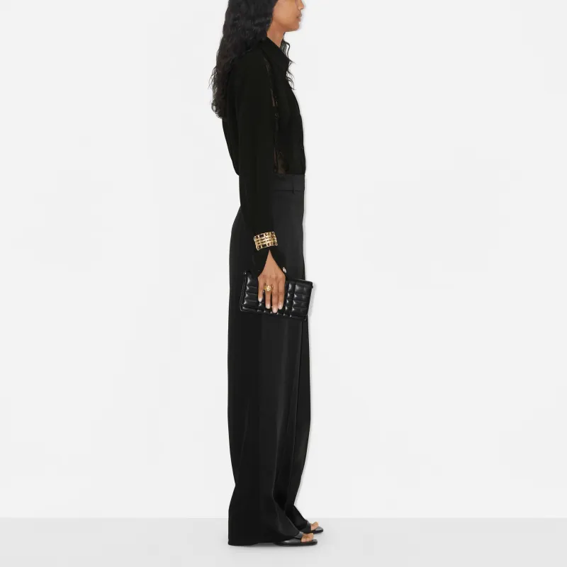 Burberry Pressed crease Flared Trousers-2