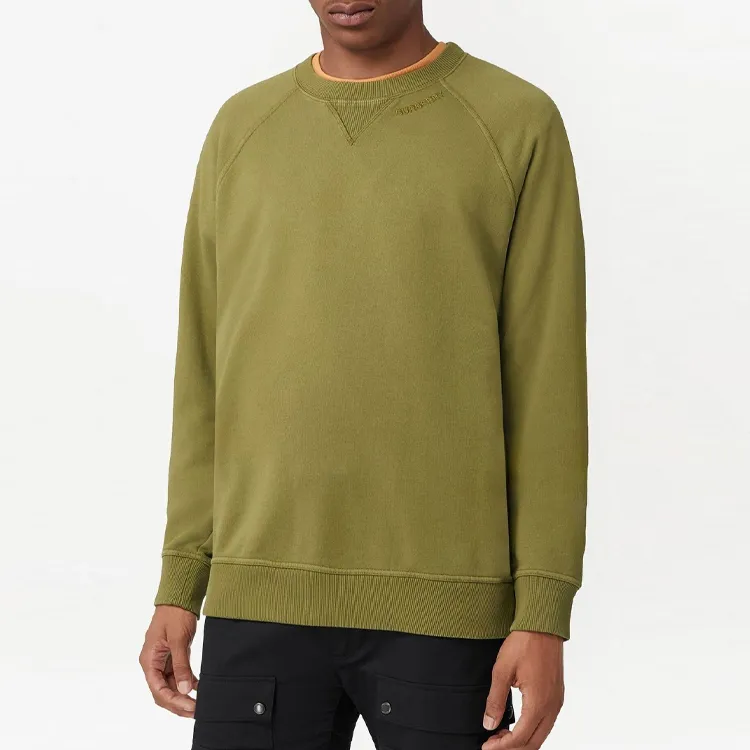 Burberry FW22 Sweatshirt Men's Green-3