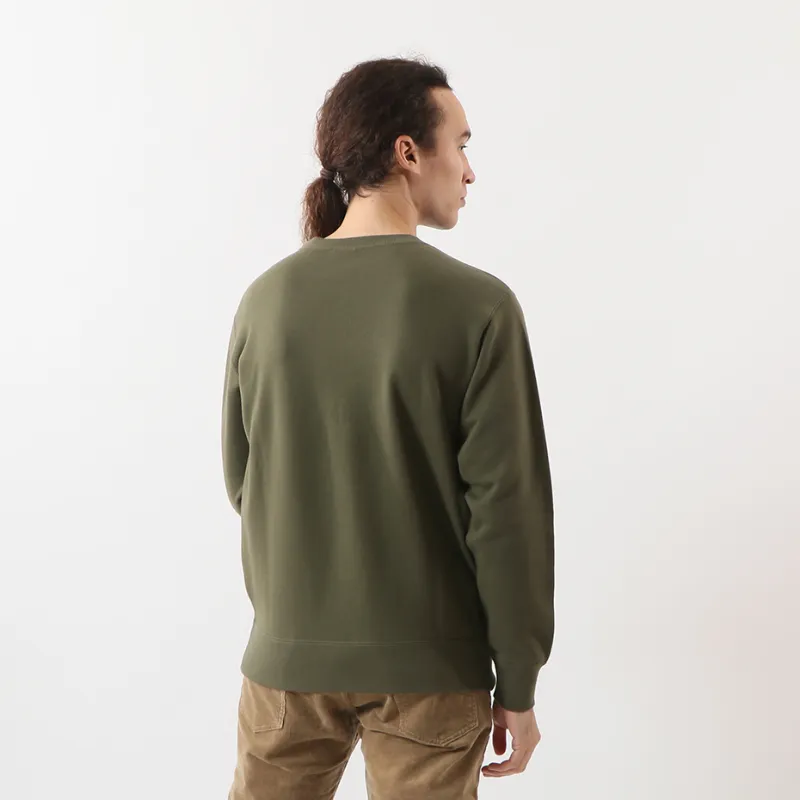 Champion Sweatshirts Unisex Army Green-1