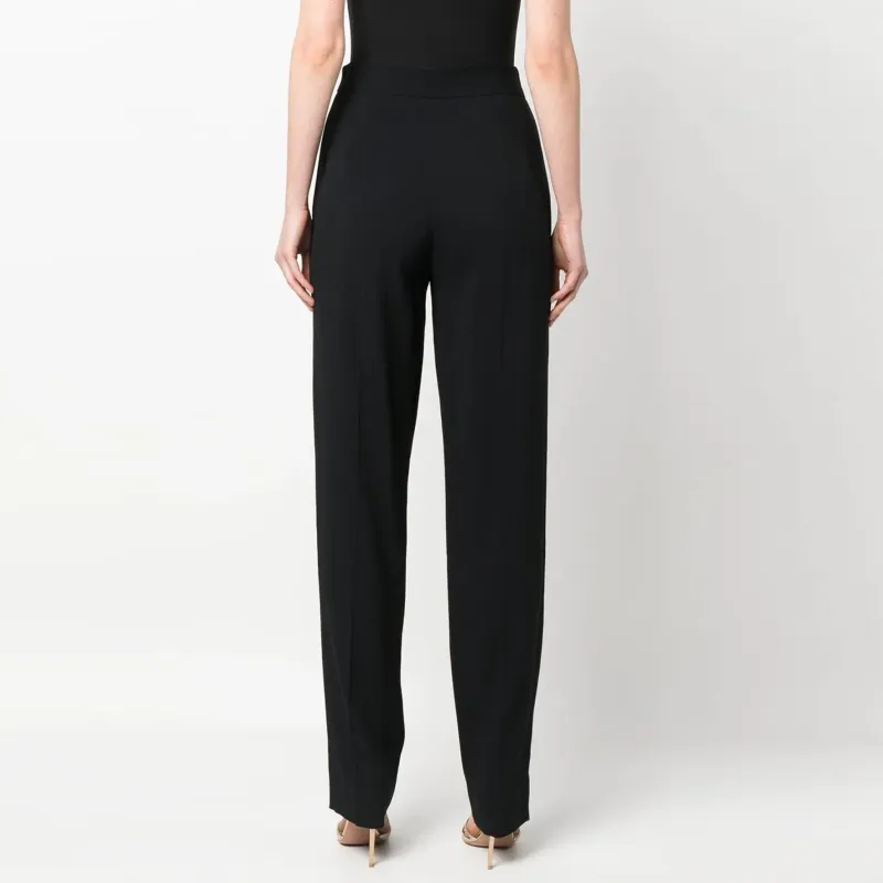 EMPORIO ARMANI Darted High Waist Trousers-2