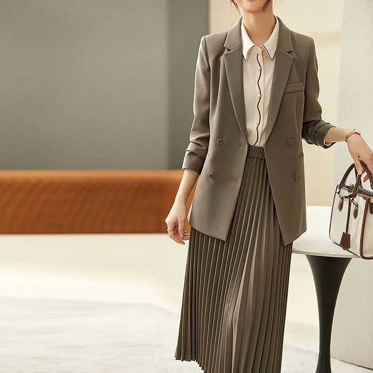 SENTUBILA Business Suits Women's Mocha-3