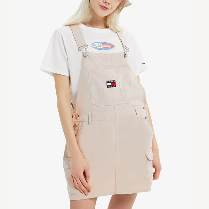 Tommy Hilfiger Sleeveless Dresses Women's Khaki-3
