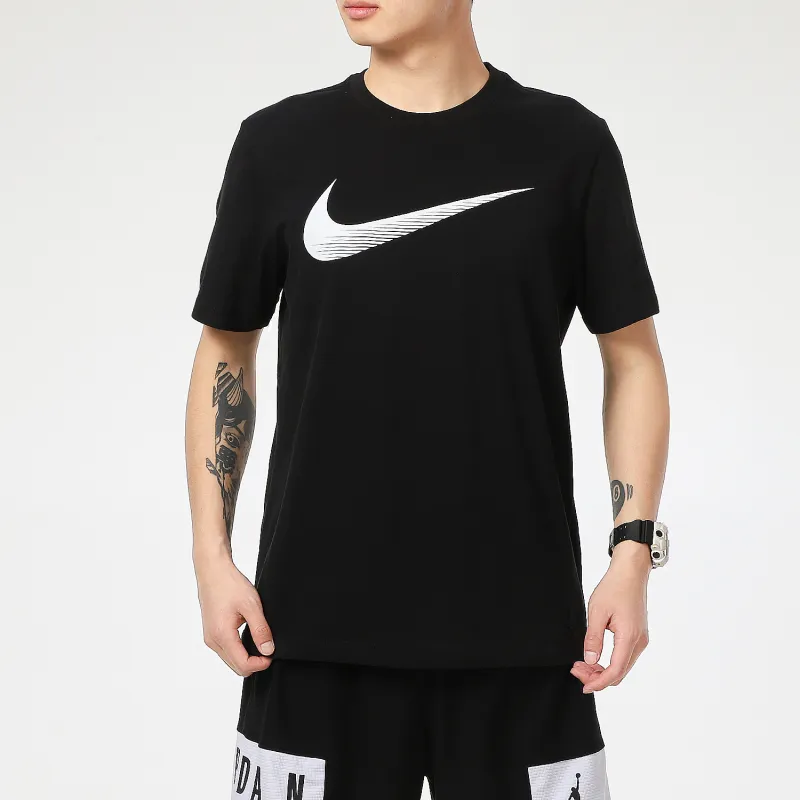 Nike T Shirts Men Black-3