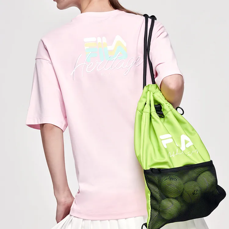 FILA Athletics T-Shirts Women's Bright Pink-4