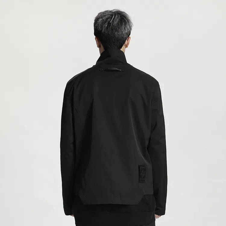 NORVINCY Cycling Western Mock Pocket Stand Collar Jacket Unisex-3
