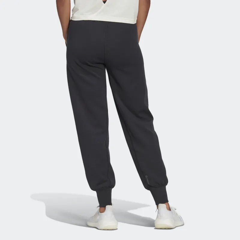 Adidas Knitted Sweatpants Women's Black-2