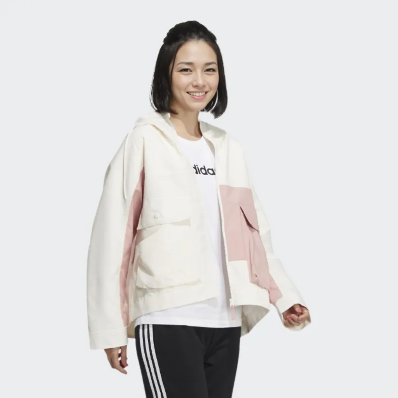 adidas neo Jacket Women s Pink Purple S