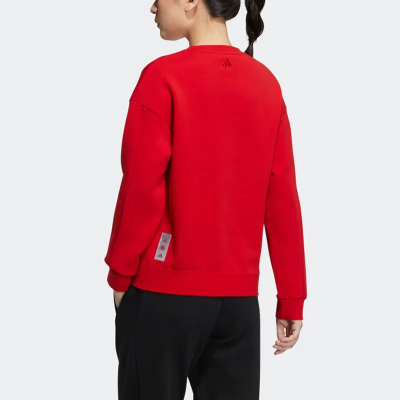 Adidas Sweatshirts Women's Scarlet-3
